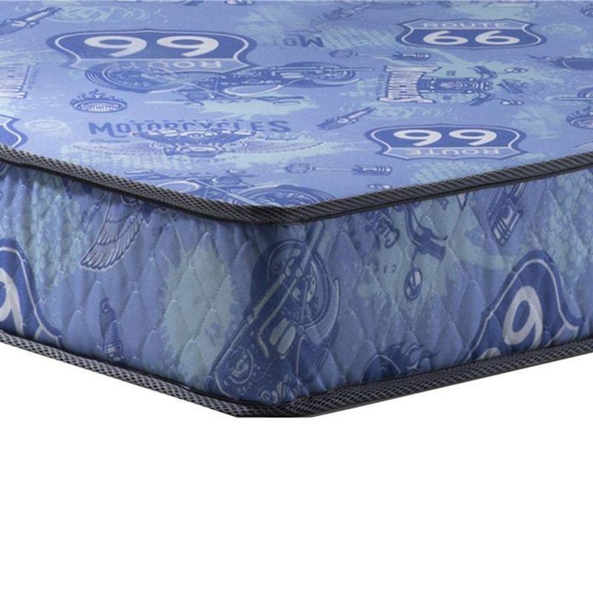 Mini Cama Montessoriana Zoe Com Colchão MDF Branco Natural Reller Móveis - imagem 4