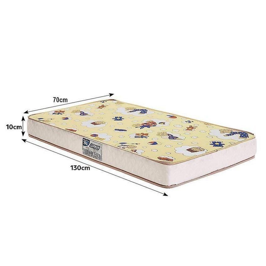 Berço Mini Cama Theo Retrô Transforma-se Em Mini Cama Branco-savana Reller Móveis - imagem 3