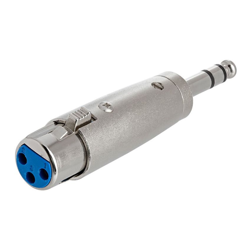 Adaptador XLR Para Plug Estéreo De 6,35 Mm Cmple 3 Pinos - imagem 2