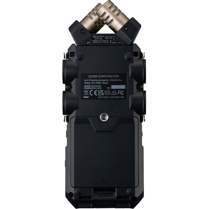 Gravador De Áudio Kellards Zoom H6 Essential 6 Trilhas 32 Bits - imagem 3