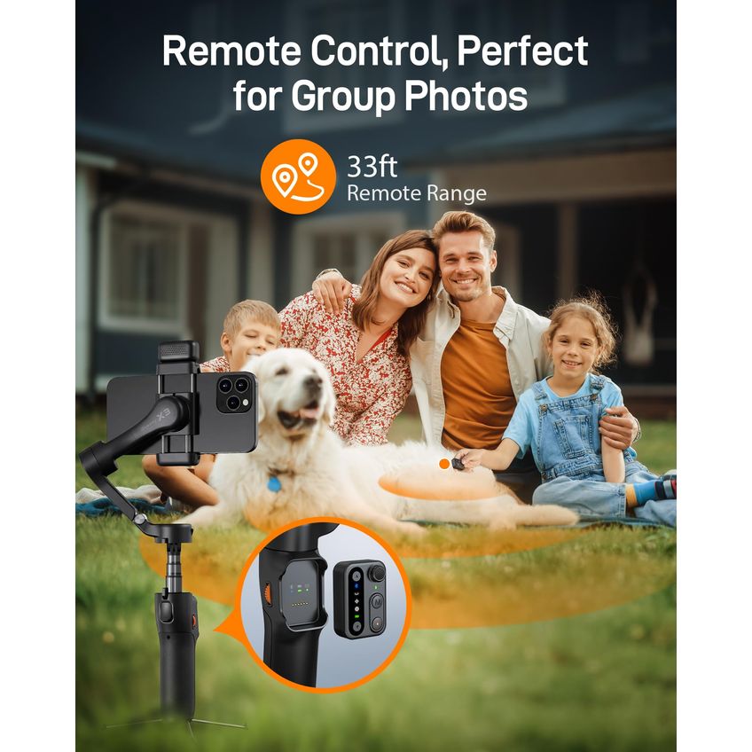 Estabilizador Gimbal Hohem Isteady X3 3 Eixos Dobrável E Leve - imagem 4