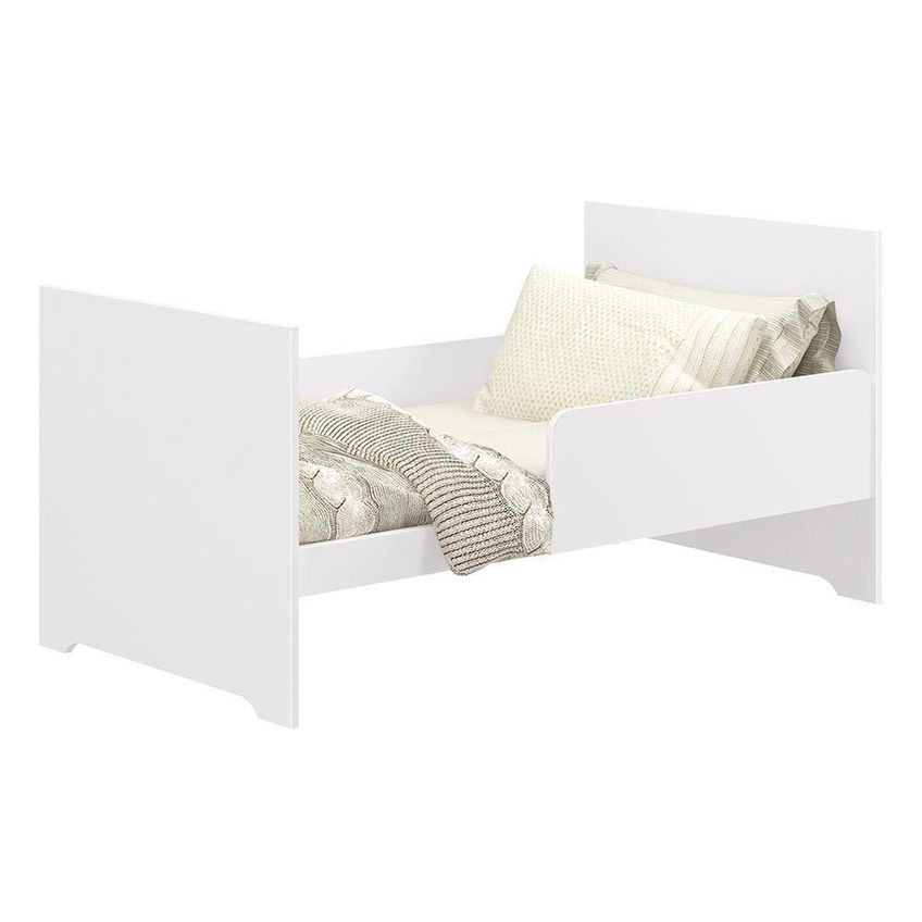 Berço Evolution 4 Em 1 Em Mini Berço Sofá Cama Branco Fosco Reller Móveis - imagem 3