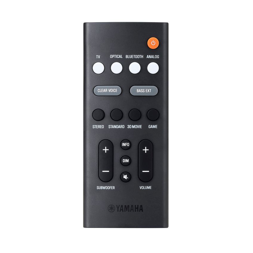 Barra De Som Yamaha Audio Sr-c30a Compact Com Subwoofer Preta - imagem 3