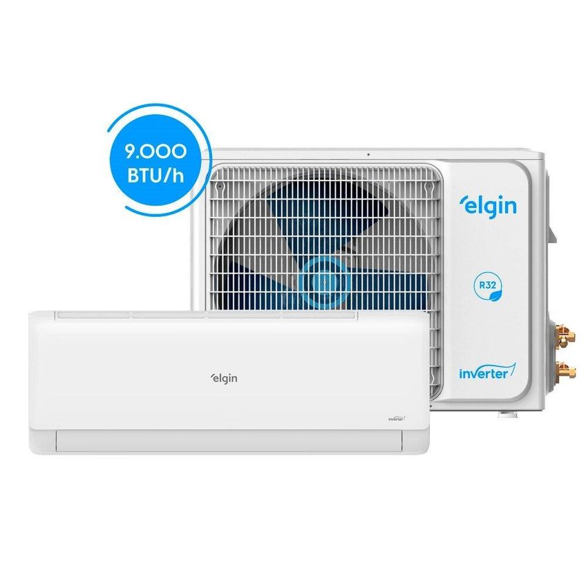 Ar Condicionado Split 9000 Btus Elgin Eco Iii 45hjqe9 - Inverter Wi-fi Interno + Externo Quente E Frio - imagem 5