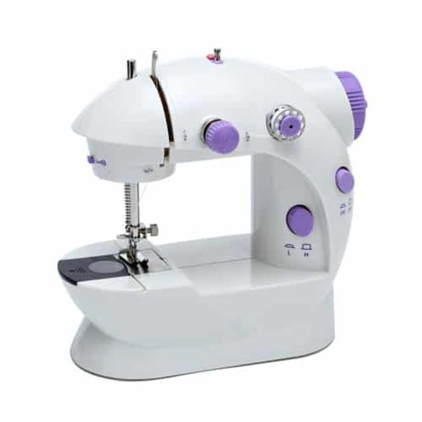 Máquina De Costura Mini Portátil Elétrica Reta 750 Pontos Por Minuto Bivolt - imagem 5