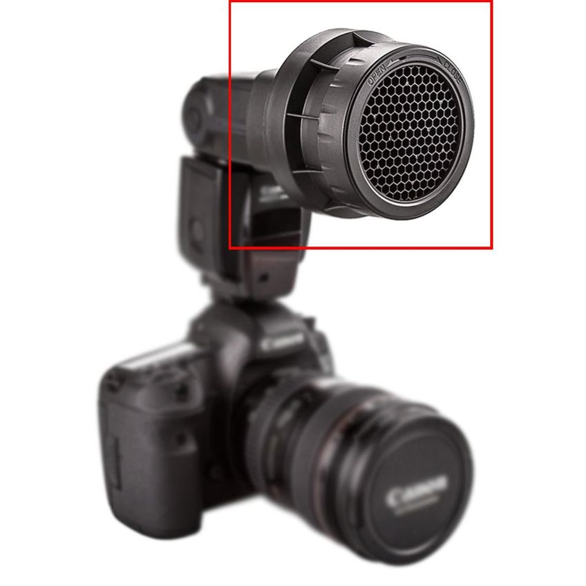 Sistema Modificador De Luz Stacking Grid JJC SG-C600II Para Canon - imagem 2