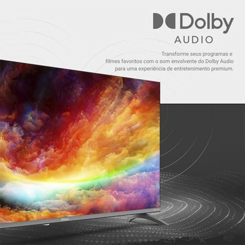 Smart TV 50" 4K P50CRB LED Roku TV HDR10 Dolby Audio Philco - imagem 4