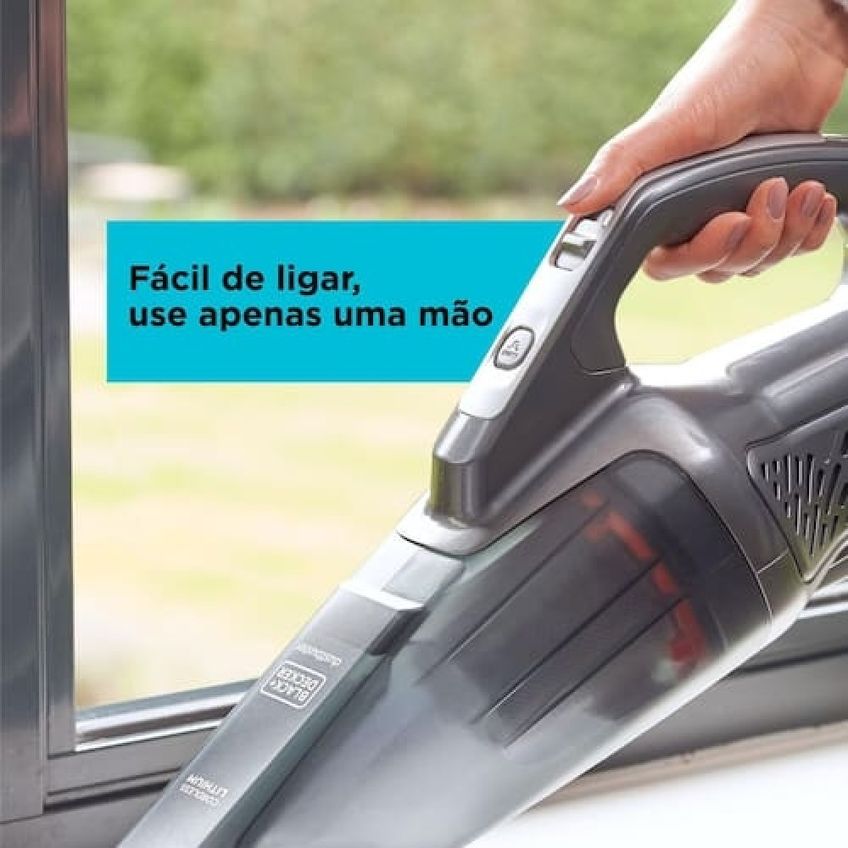 Aspirador De Pó Portátil Bchv001d1e-br Powerconnect 20v Black+decker - imagem 5