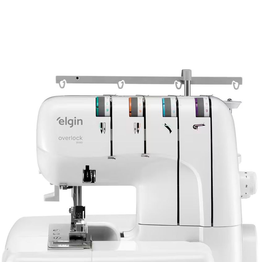 Máquina De Costura Overlock Ov2000 1300 Ppm Elgin - imagem 4