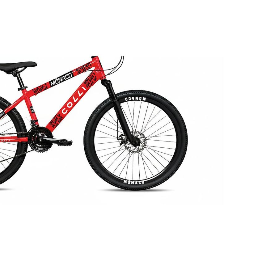 Bicicleta Aro 26 Mônaco 21 Marchas Freio A Disco Colli - imagem 2