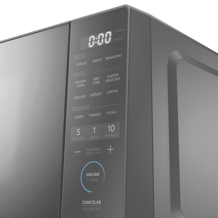 Micro-ondas MHP20B Mastercook 20L 1050W Painel Touch Midea - imagem 4