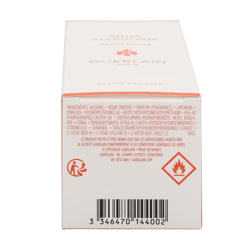 Perfume Guerlain Aqua Allegoria Pamplelune Eau De Toilette 75ml - imagem 2