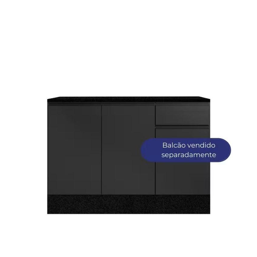 Tampo Para Balcão Etna 120cm 27mm Em MDP Pintura UV Lacca Poliman - imagem 2