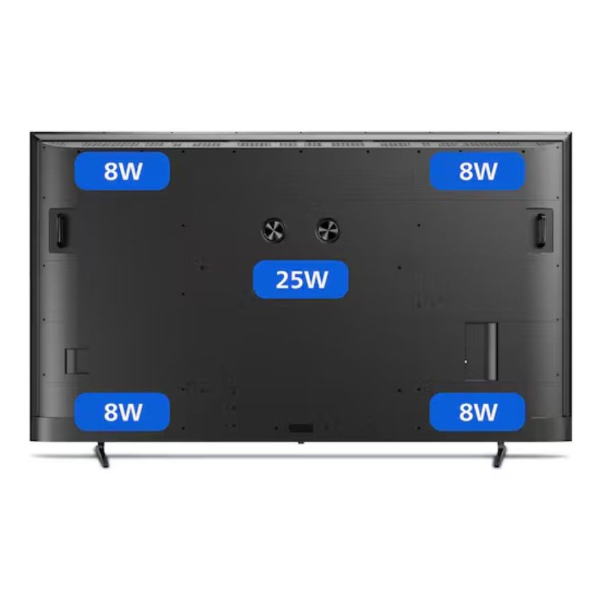 Smart TV Philips QD MiniLED 100 Polegadas 4K 100MLED801 Google TV 120Hz Dolby Vision Atmos - imagem 5