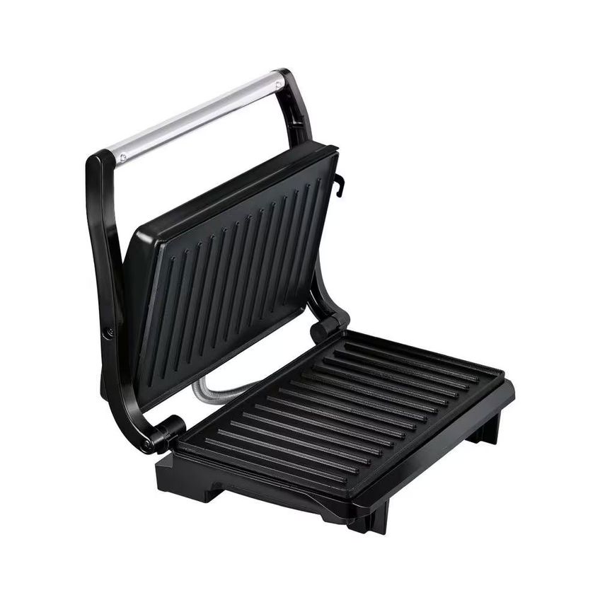 Grill Elétrico Compact Uno Gpto Grelha Antiaderente Trava Lateral Preto Arno - imagem 2