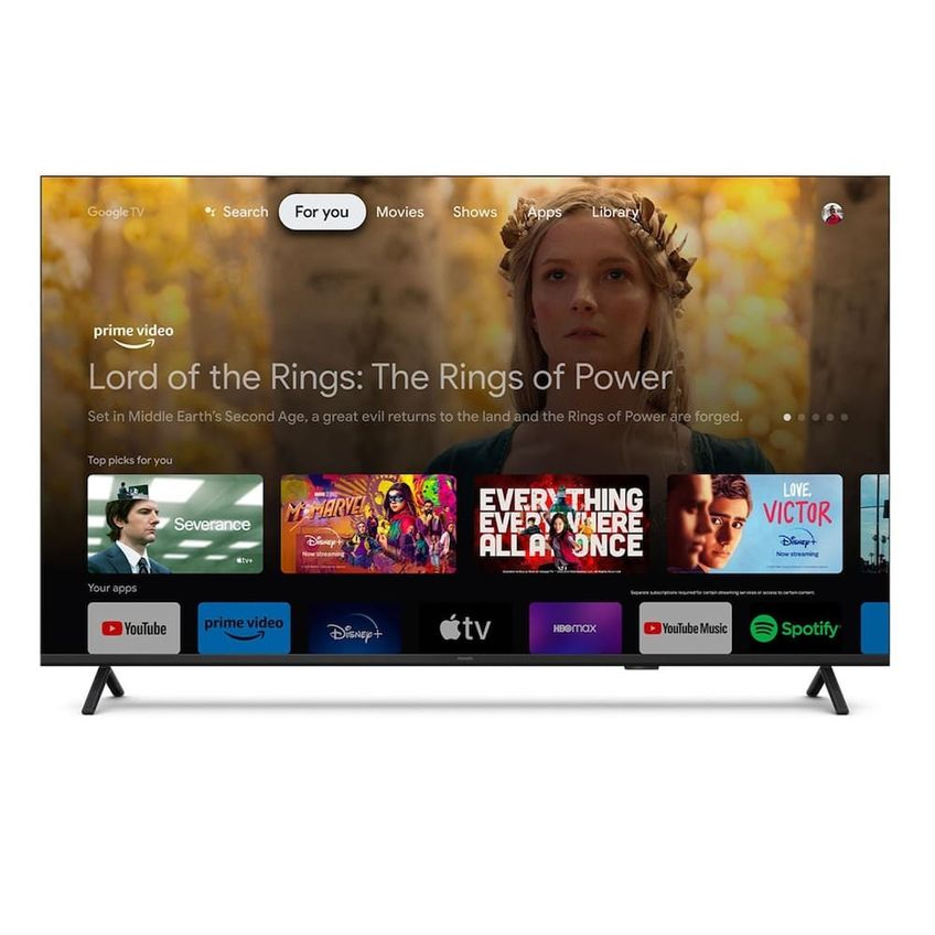 Smart TV 65 Polegadas 4K Philips 65PUG7419/78 Google TV Comando de Voz Dolby Atmos - imagem 3