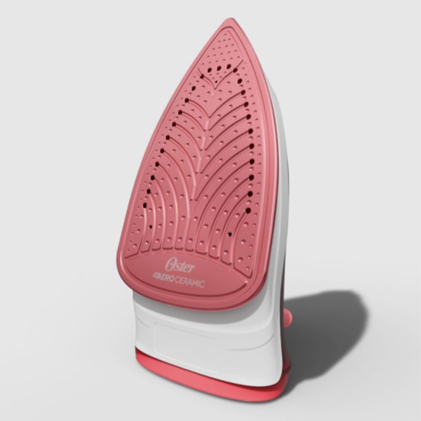 Ferro De Passar A Vapor Aeroceramic Base Aeroceramic Vapor Vertical Spray Oster - imagem 3
