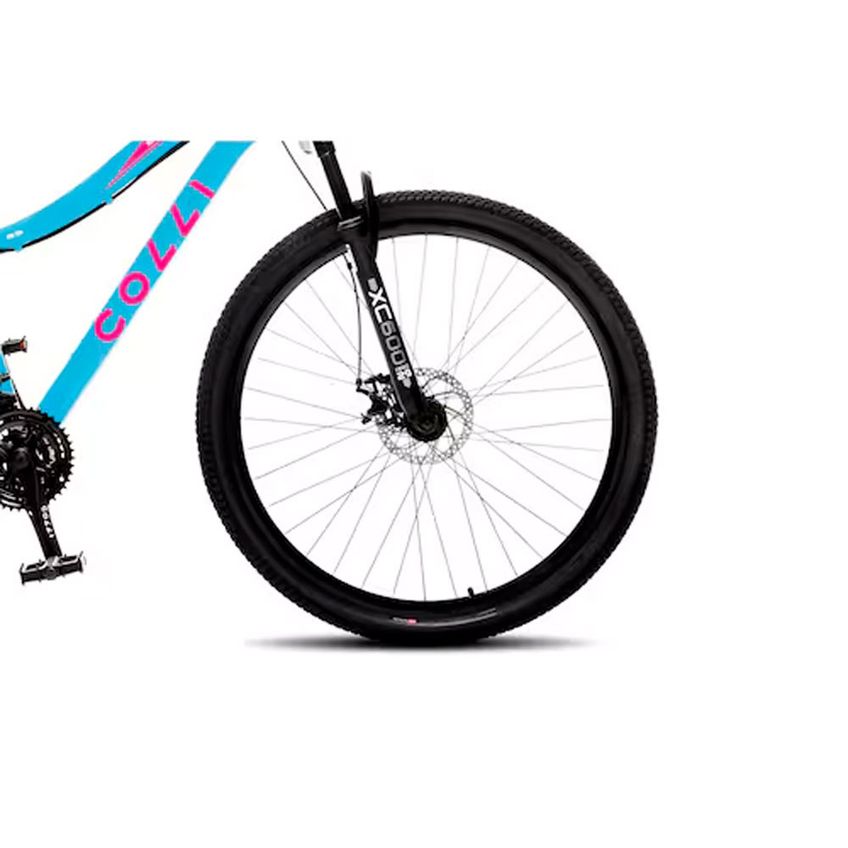 Bicicleta Aro 29 Saphira 21 Marchas Shimano Freio A Disco Quadro 15,5 Alumínio Colli - imagem 3