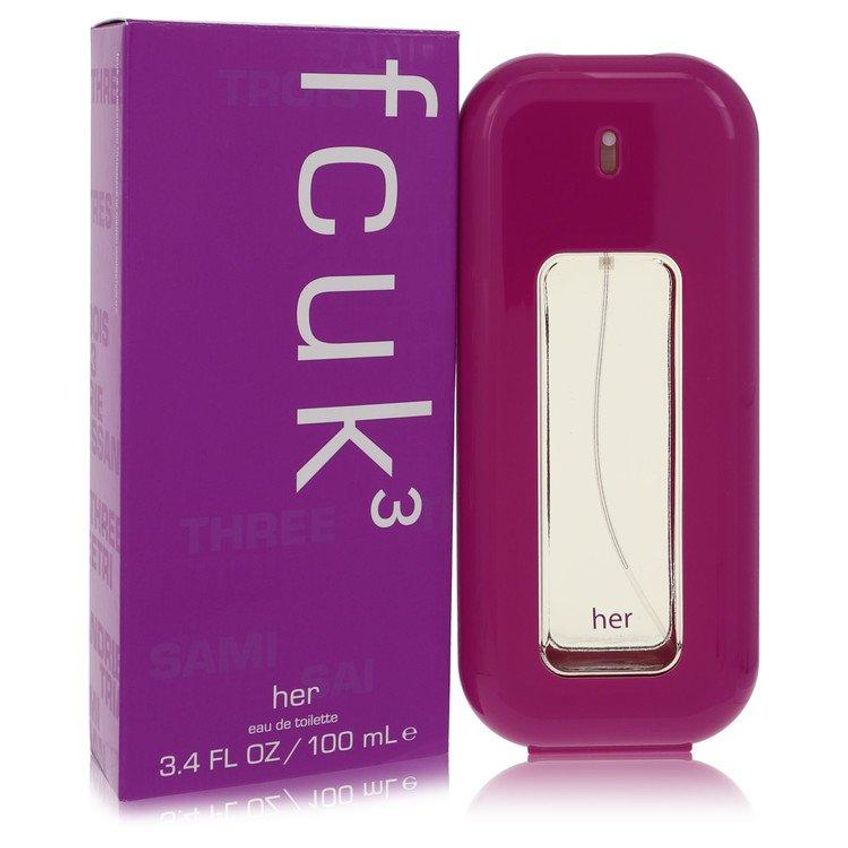 Perfume Feminino Fcuk 3 French Connection 100 Ml Eau De Toilette - imagem 2
