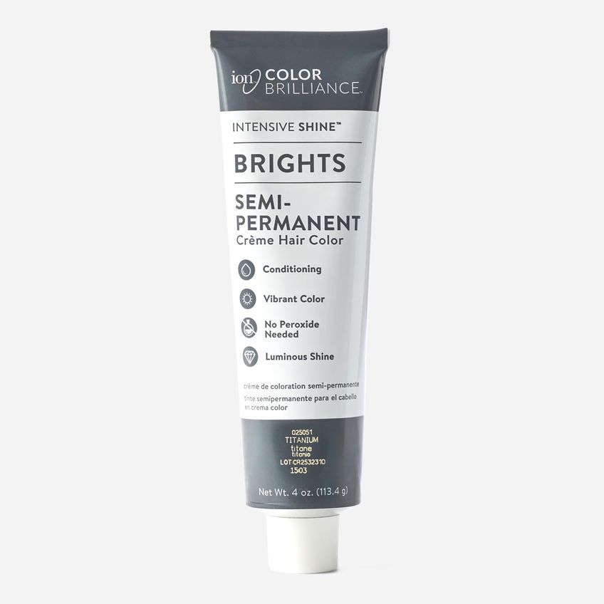 Coloração De Cabelo Ion Brights Titânio 113g - imagem 4