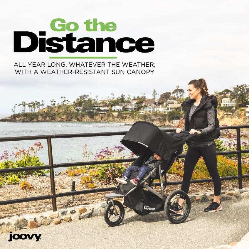 Carrinho de Corrida Joovy Zoom360 Ultralight com Assento Alto - imagem 3