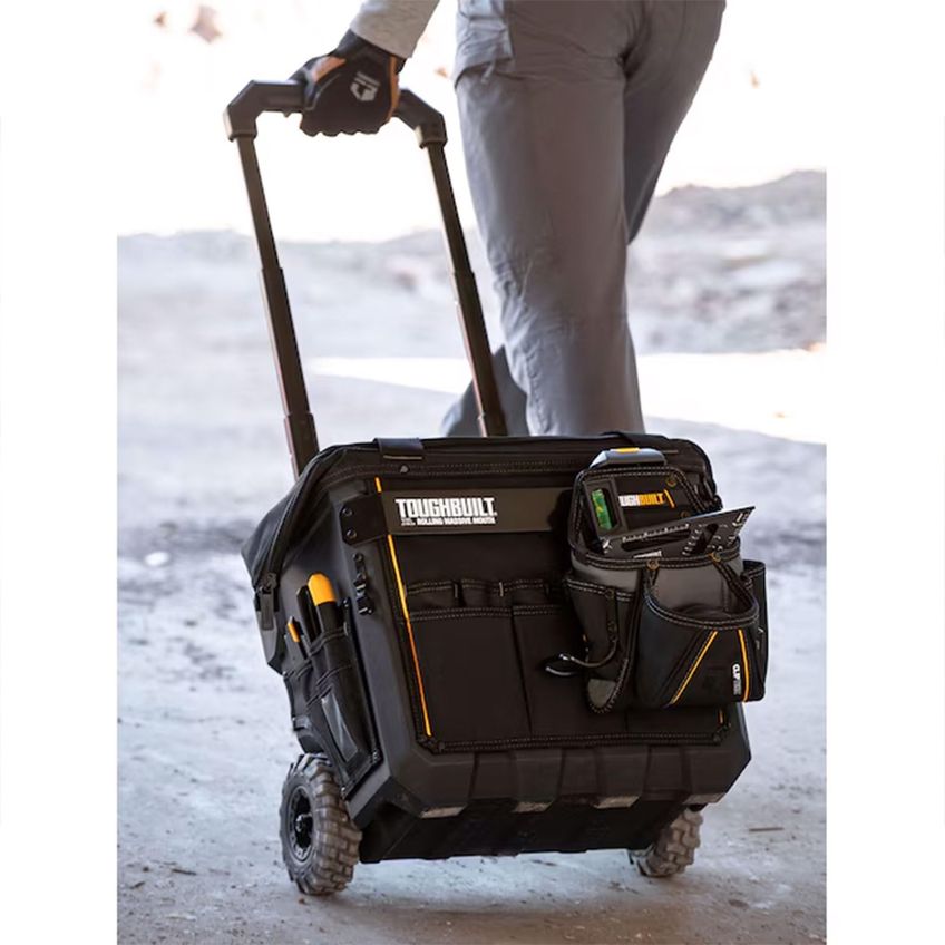 Bolsa De Ferramentas De Armazenamento Rolante Toughbuilt Xxl Massive Mouth Black - imagem 2