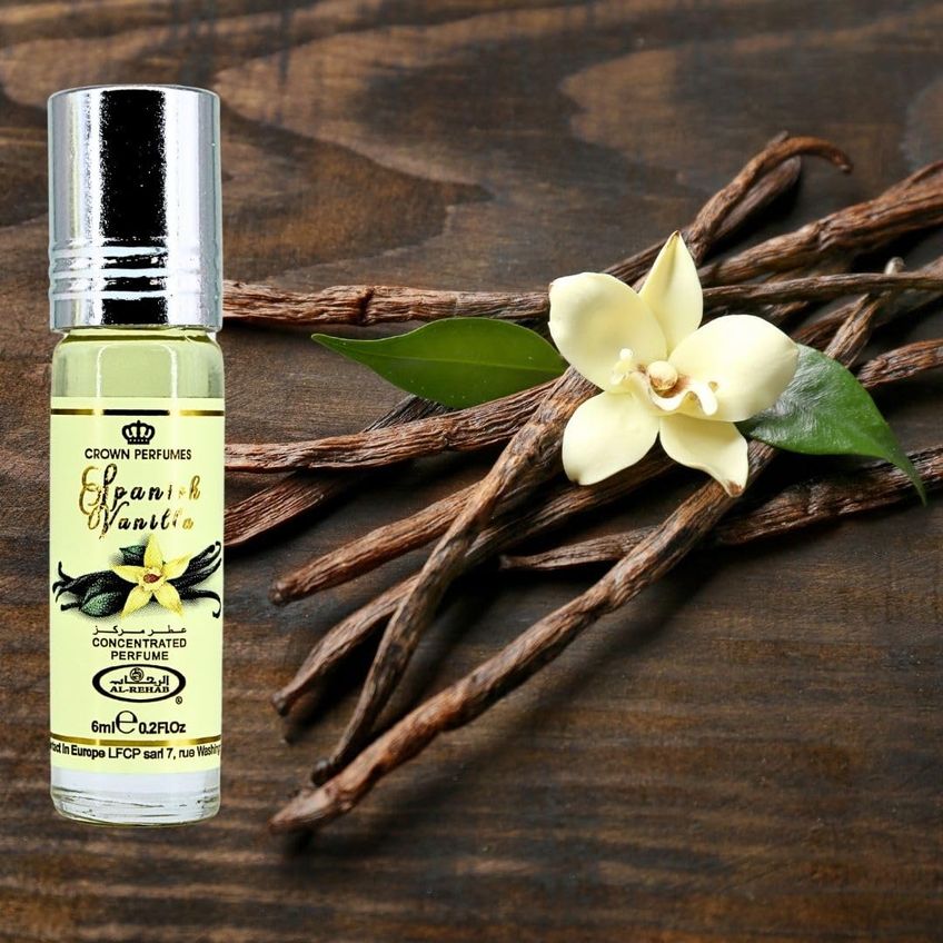 Óleo De Perfume De Baunilha Espanhol Al-rehab De 6 Ml De Longa Duração - imagem 4
