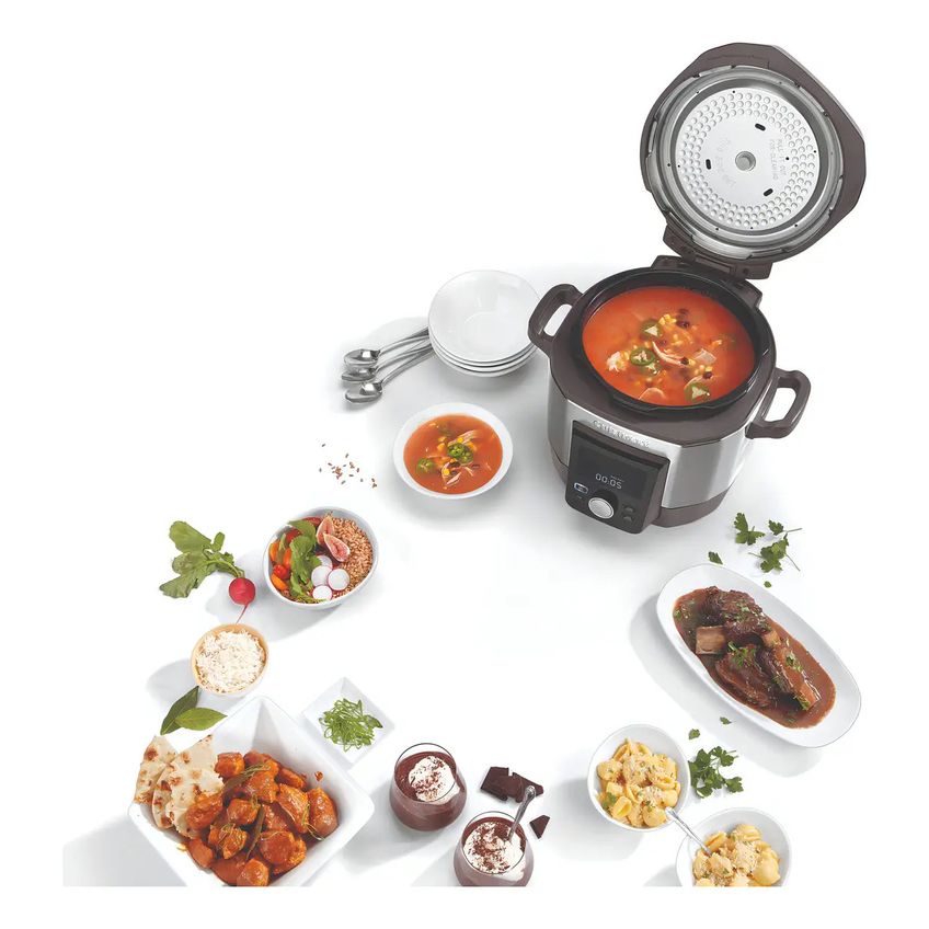 Panela De Pressão Elétrica Cuisinart Cpc-900br 5,7l 1800 W Prata 127v - imagem 3