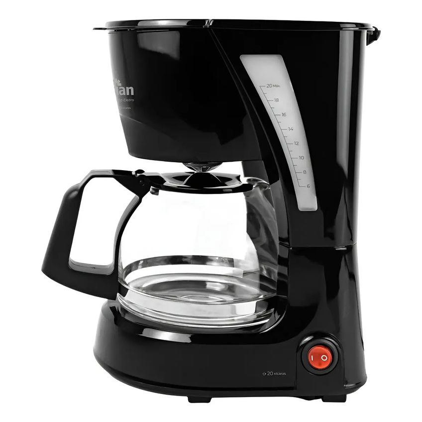 Cafeteira Elétrica Kian CF-100 20 Xícaras 600W Preto 220V - imagem 3