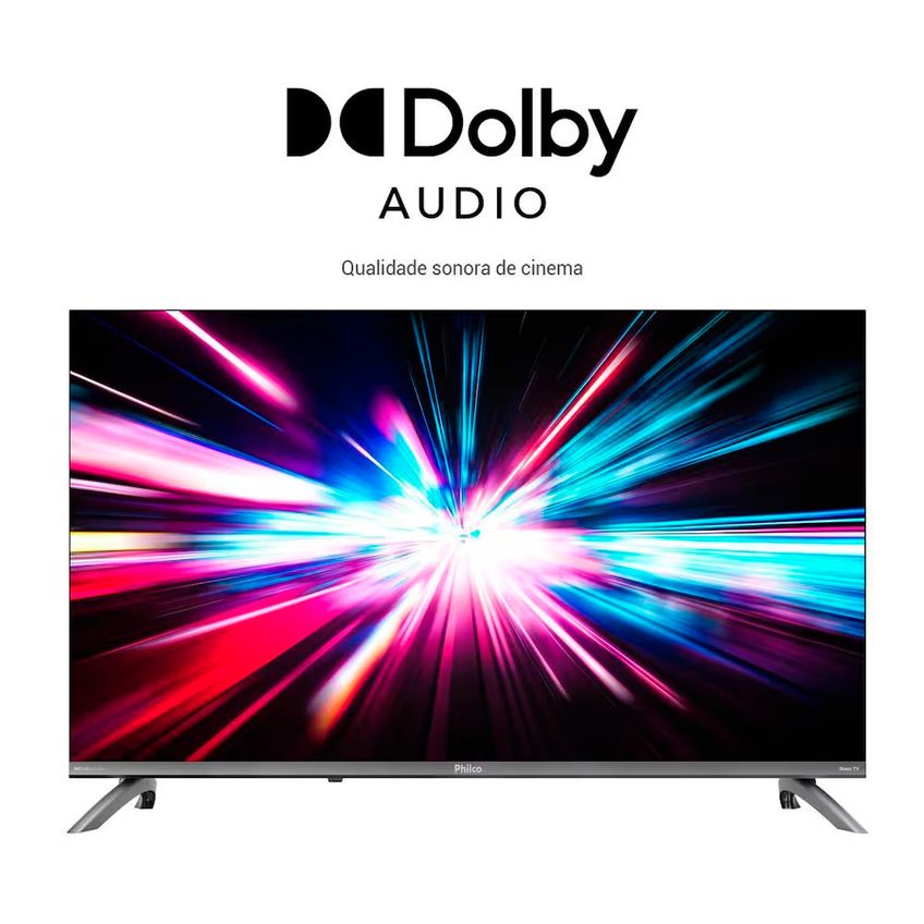 Smart TV 32" HD P32CRB Roku TV HDR10 Dolby Áudio Bivolt Philco - imagem 4