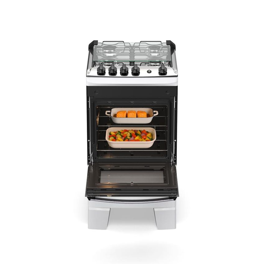 Fogão Agile Up 4 Bocas Com Mesa Inox E Acendimento Automático Atlas - imagem 3