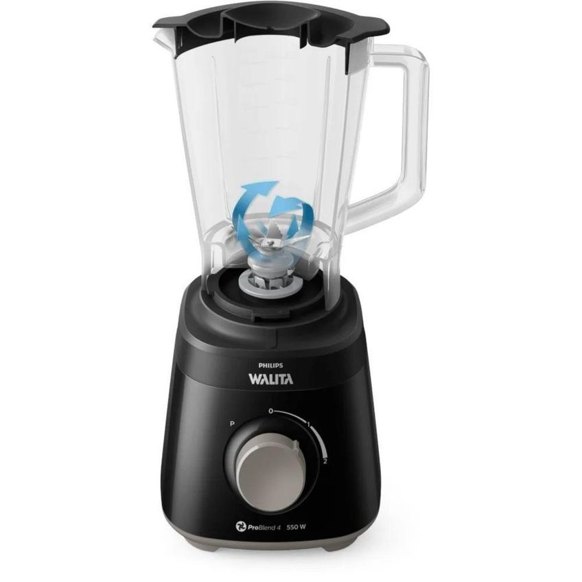 Liquidificador Philips Walita Daily Ri2110 550w 1,5l Preto 110v - imagem 3