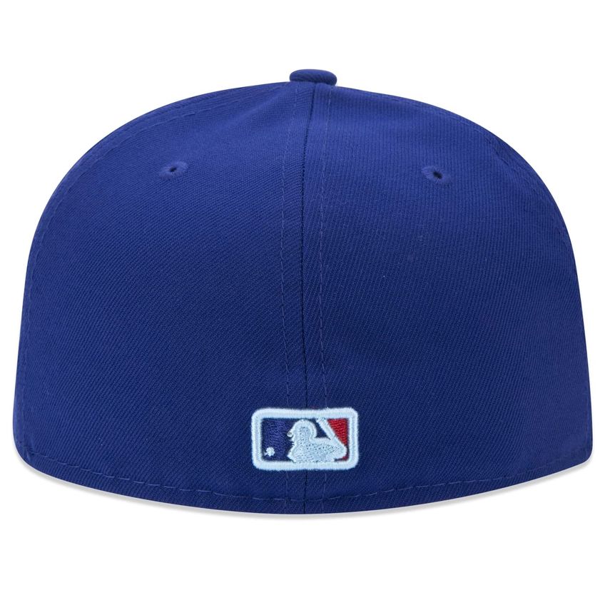 Boné New Era Mlb Los Angeles Dodgers 5950 Azul Royal 7,75 - imagem 4