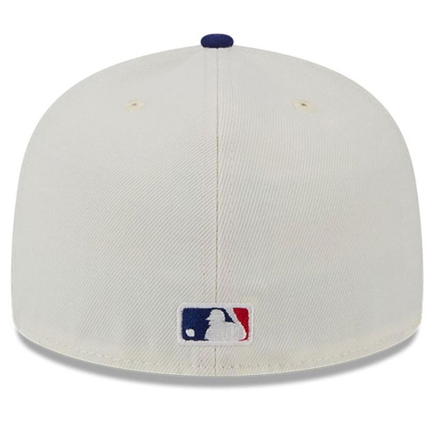 Boné New Era 59fifty 7 1/4 Off White Blue - imagem 4