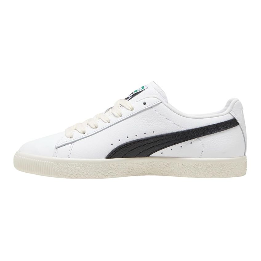 Tênis Puma Clyde De Couro Branco Masculino Tamanho 7.5m - imagem 3