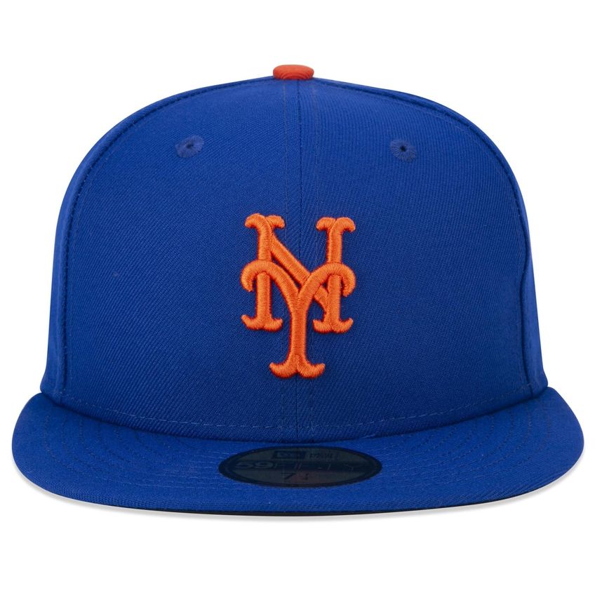 Chapéu New Era 59fifty New York Mets MLB Tamanho 7 7/8 - imagem 3