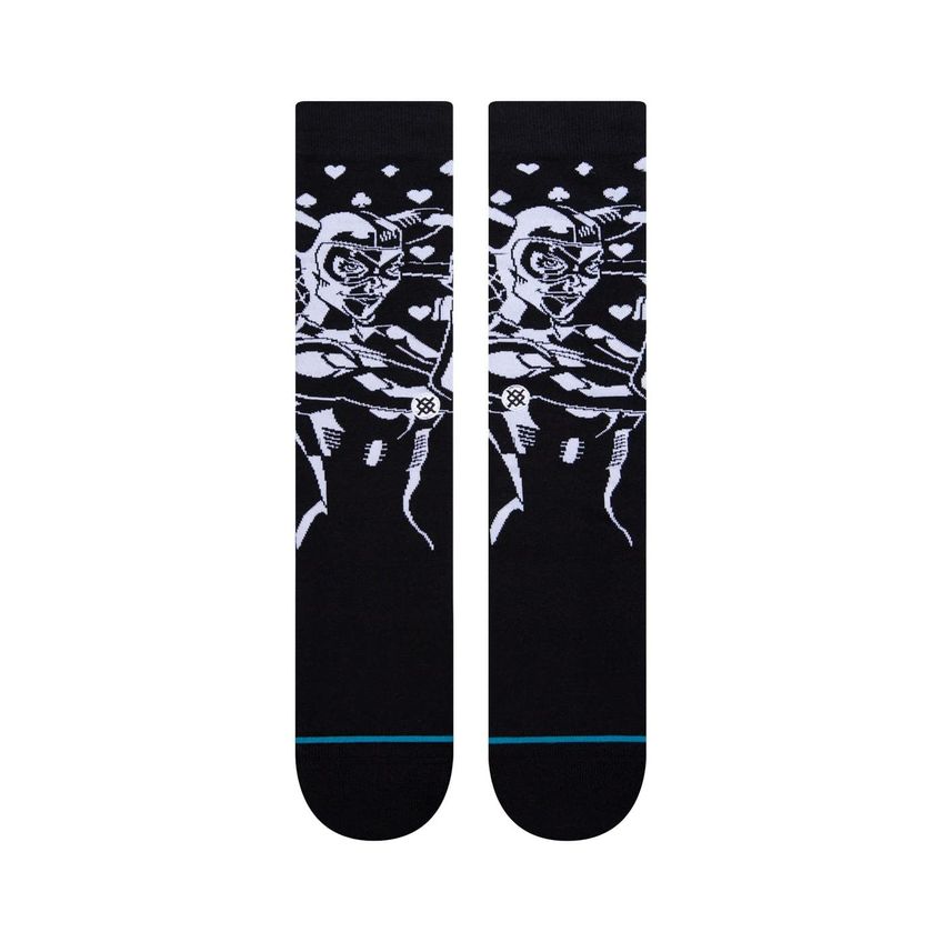 Meias Stance Quinn Black MD (US 6-8.5) - imagem 3