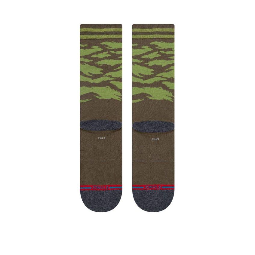 Meias Stance Warbird Crew Olive SM (US 3-5,5) - imagem 3
