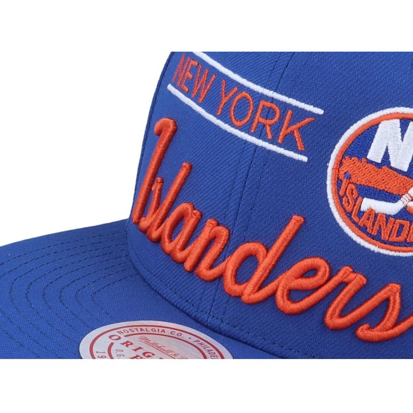Boné Mitchell & Ness Islanders Snapback Azul - imagem 3