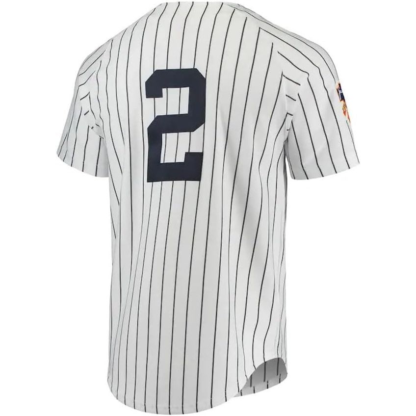 Camisa Mitchell & Ness Jeter Yankees Branca Tamanho G - imagem 3