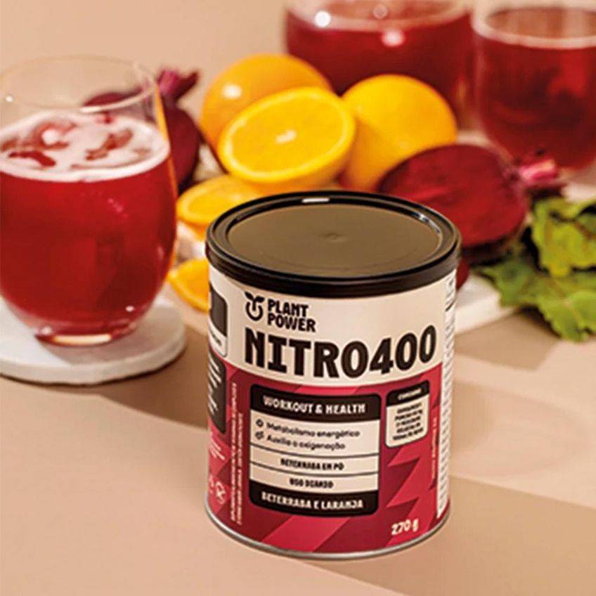 Plant Power Nitro400 Beterraba E Laranja 270g - imagem 3