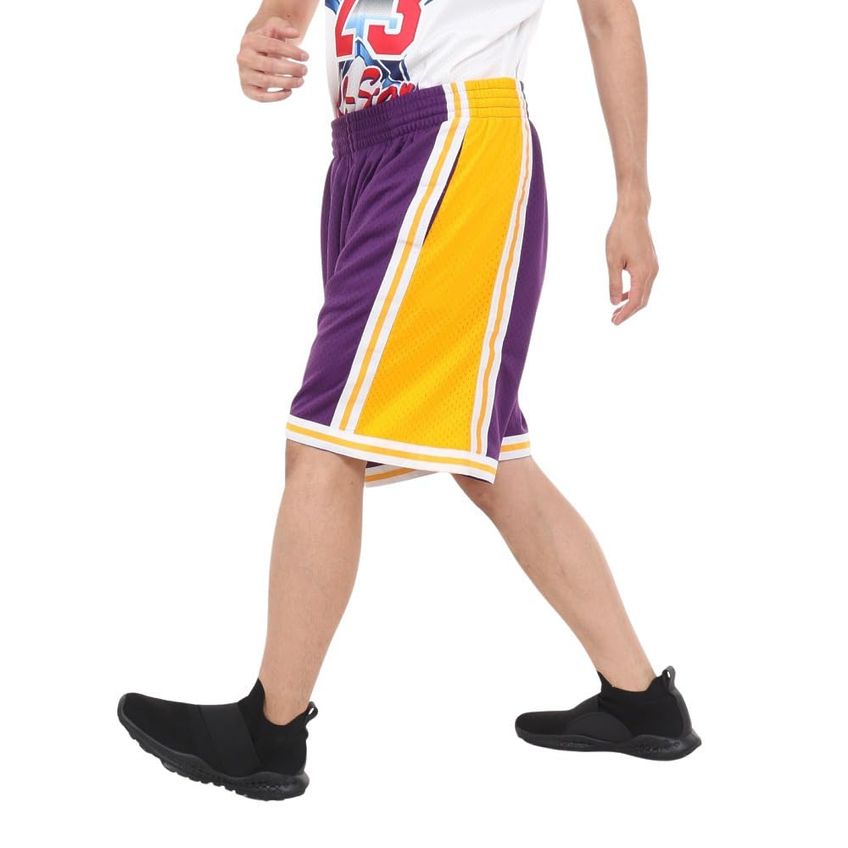Shorts Mitchell & Ness Lakers Roxo XX-Grande - imagem 3
