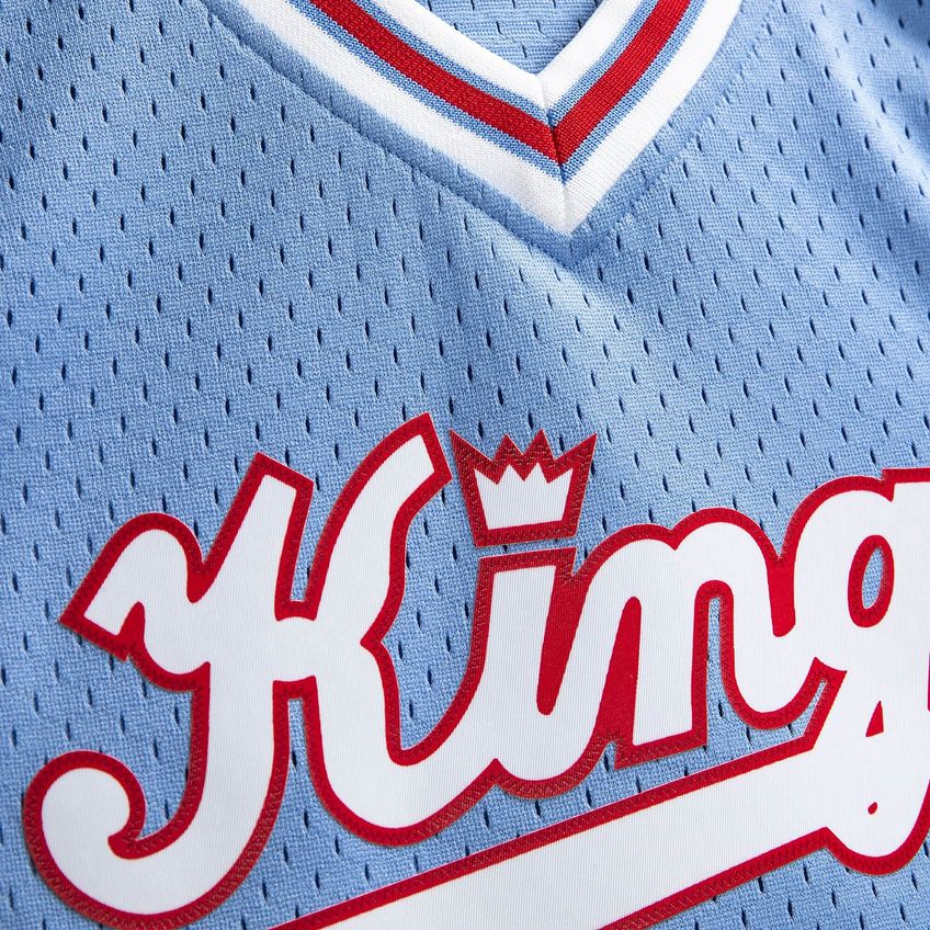 Camisa Mitchell & Ness Reggie Theus 1985-86 Sacramento Kings - imagem 4
