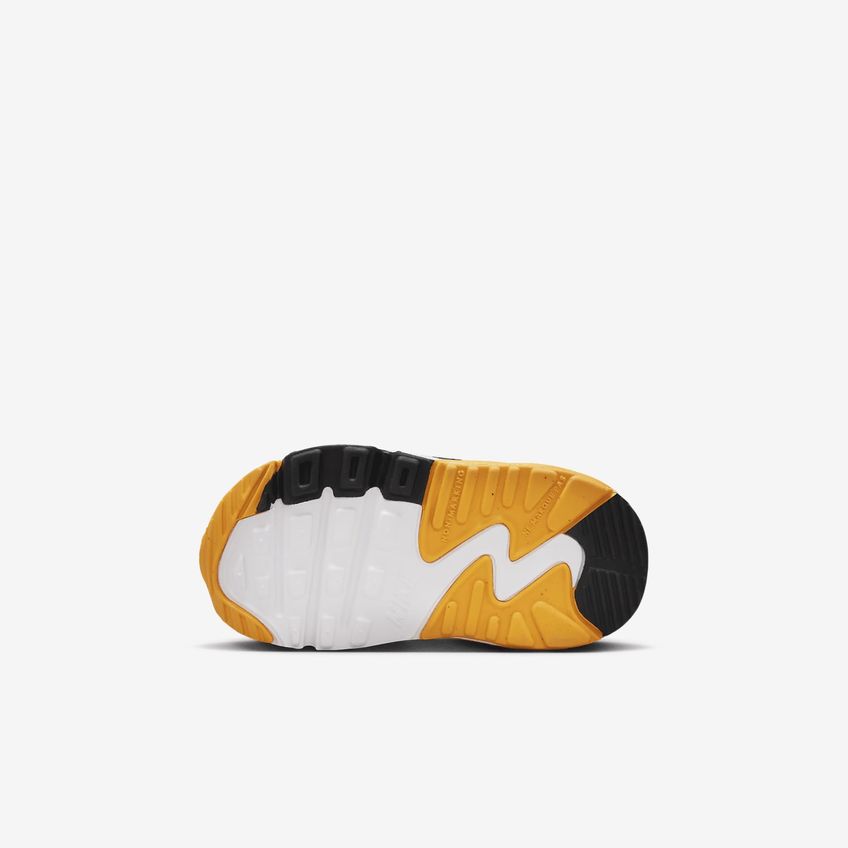 Tênis Nike Air Max 90 Ltr Preto/Ouro/Branco Tamanho 7 - imagem 2