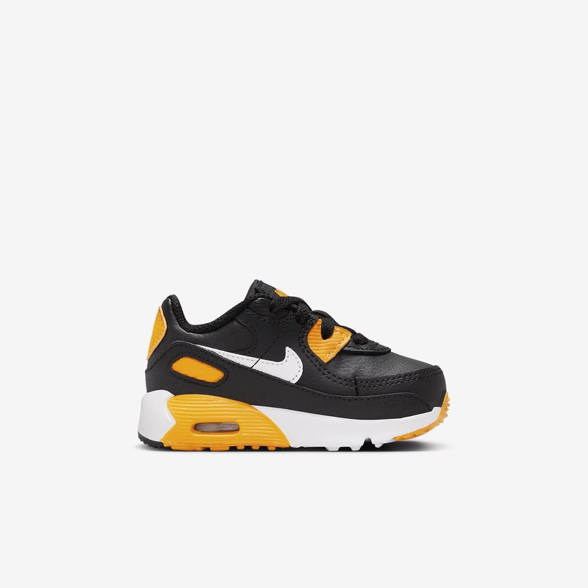 Tênis Nike Air Max 90 Ltr Preto/Ouro/Branco Tamanho 7 - imagem 3