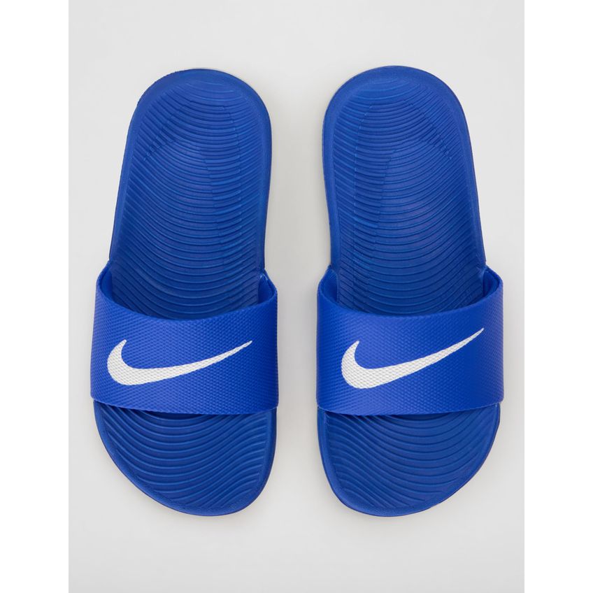 Sandália Nike Kawa 7y Hyper Cobalt/Branco - imagem 4