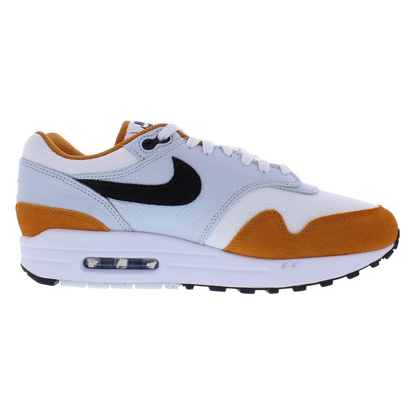 Tênis Nike Air Max 1 Masculino Tamanho 9 Branco/preto/monarca - imagem 3