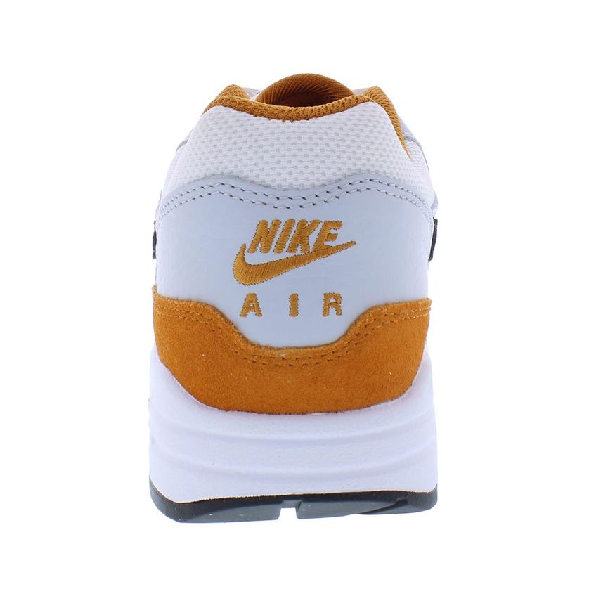 Tênis Nike Air Max 1 Masculino Tamanho 9 Branco/preto/monarca - imagem 4
