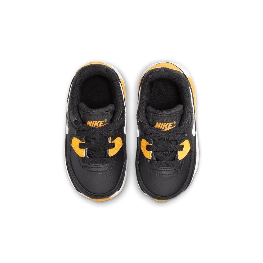 Tênis Nike Air Max 90 Ltr Preto Dourado Branco Tamanho 6 - imagem 3