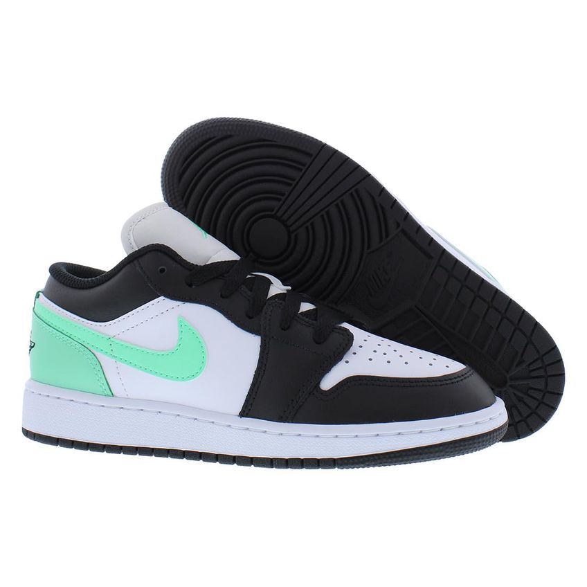 Tênis Nike Air Jordan 1 Low 5,5 Branco/preto/verde - imagem 4